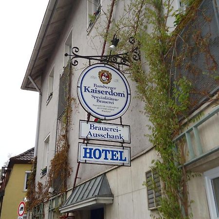 Garni Hotel Kaiserdom Bamberg Exteriör bild